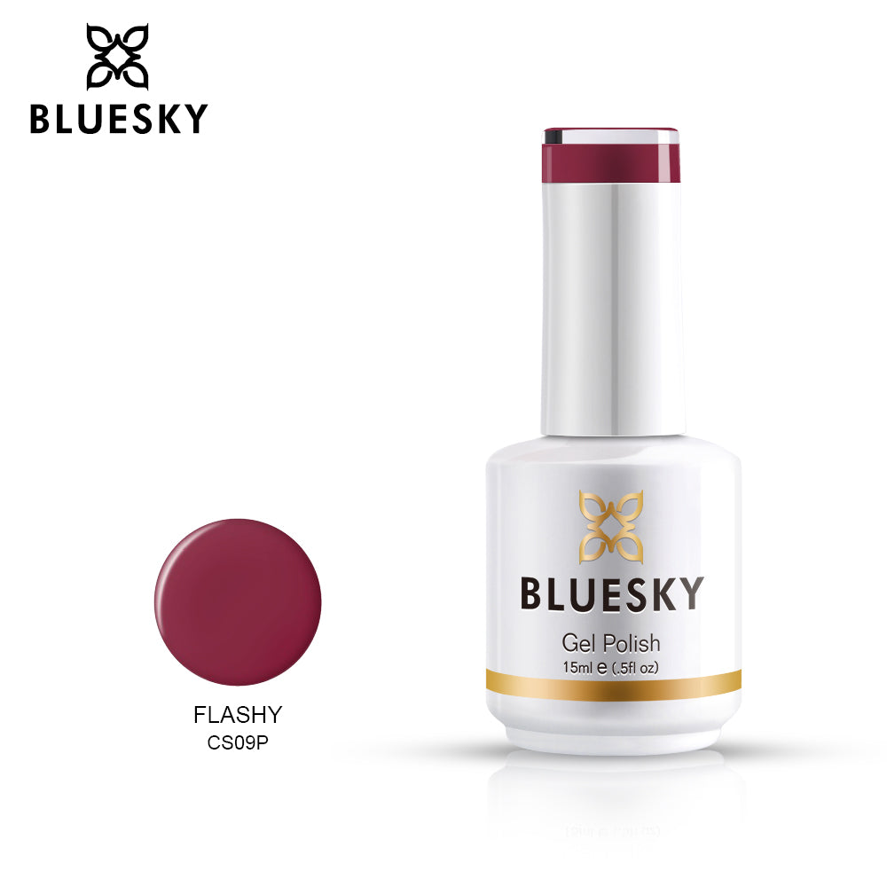 Bluesky UV-/LED-Gelnagellack Nr. CS09 – 10 Ml, Für Langanhaltenden Nagellack-Look