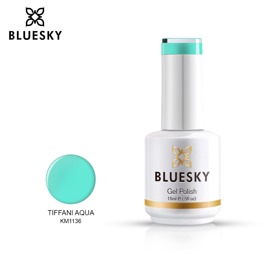 Bluesky Gel Polish - TIFFANI AQUA - KM1136 – Bluesky Professional