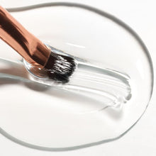 Load image into Gallery viewer, Bluesky lexan gel being used with a brush to apply to nails