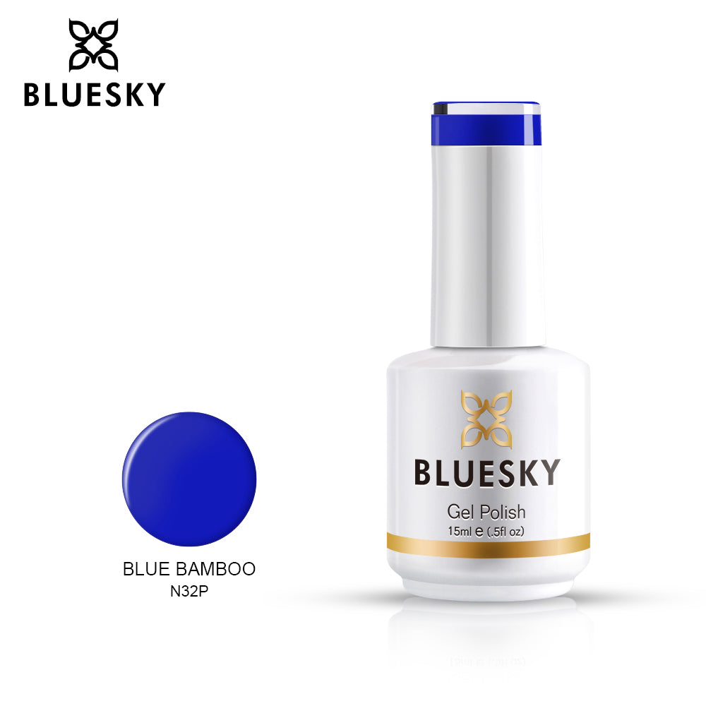 Bluesky Gel Polish - BLUE BAMBOO - N32 – Bluesky Professional