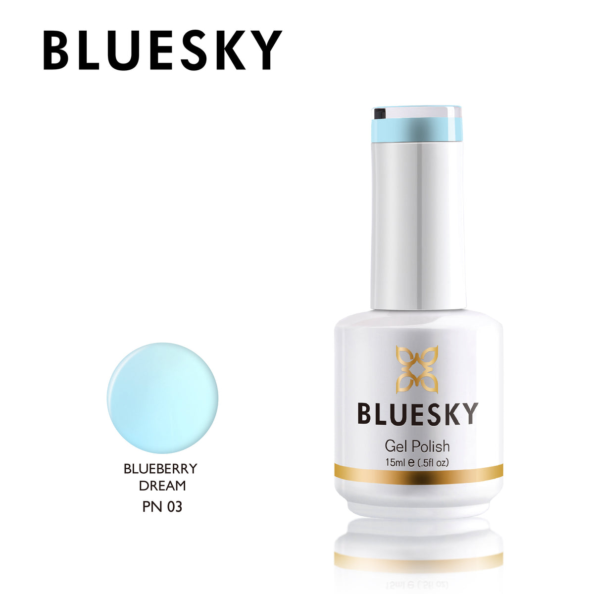 Bluesky Gel Polish - BLUEBERRY DREAM - PN03 – Bluesky Professional
