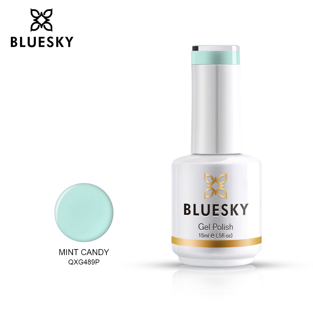 Bluesky Gel Polish - MINT CANDY - QXG489 – Bluesky Professional
