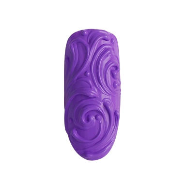 Bluesky Carving Gel, Emboss Gel in Purple