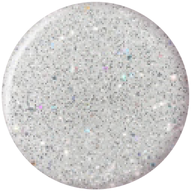 Bluesky Professional SILVER GLITTER EXPLOSION swatch, product code 80573