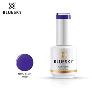 Bluesky Professional NAVY BLUE bottle, product code A116