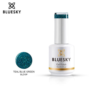 Bluesky Professional TEAL BLUE GREEN bottle, product code BLZ10