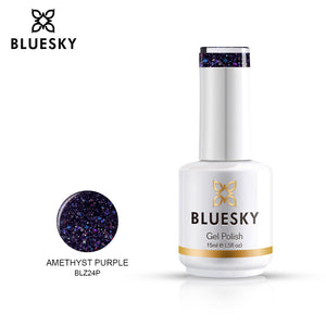 Bluesky Professional AMETHYST PURPLE bottle, product code BLZ24