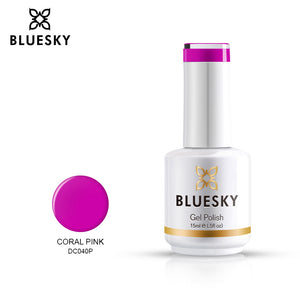 Bluesky Professional CORAL PINK bottle, product code DC040
