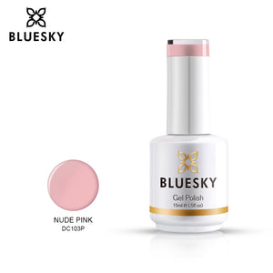 Bluesky Professional NUDE PINK bottle, product code DC103