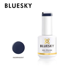 Load image into Gallery viewer, Bluesky Professional, AW19, Gel Nail Polish, Independent, Blue Gel Polish, FW19  