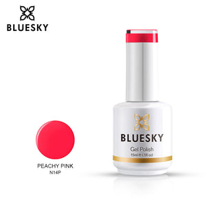 Bluesky Professional PEACHY PINK bottle, product code N14
