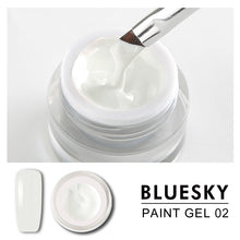 Load image into Gallery viewer, Bluesky Professional - White Gel Paint - #DK02