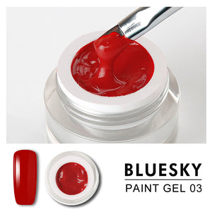 Bluesky Professional - Red Gel Paint - #DK03