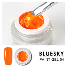 Load image into Gallery viewer, Bluesky Professional - Orange Gel Paint - #DK04