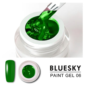 Bluesky Professional - Green Gel Paint - #DK06
