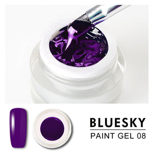 Bluesky Professional - Purple Gel Paint - #DK08