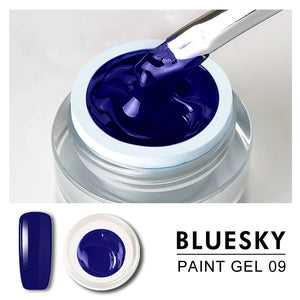 Bluesky Professional - Blue Gel Paint - #DK09