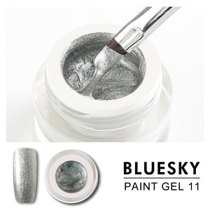 Bluesky Professional - Silver Gel Paint - #DK11