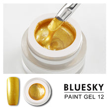 Load image into Gallery viewer, Bluesky Professional - Gold Gel Paint - #DK12