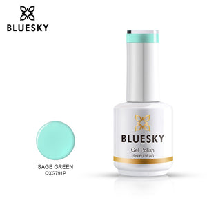Bluesky Professional SAGE GREEN bottle, product code QXG791