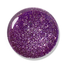 Load image into Gallery viewer, Bluesky Professional PURPLE SILVER GLITTER swatch, product code VIP04