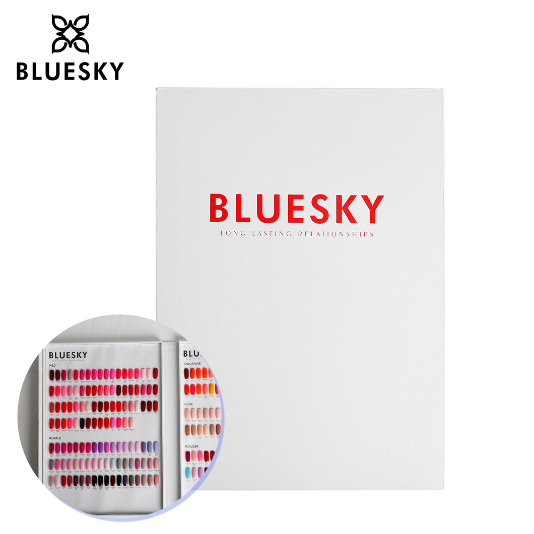 Bluesky Gel Polish Colour Book, Bluesky Colour Chart
